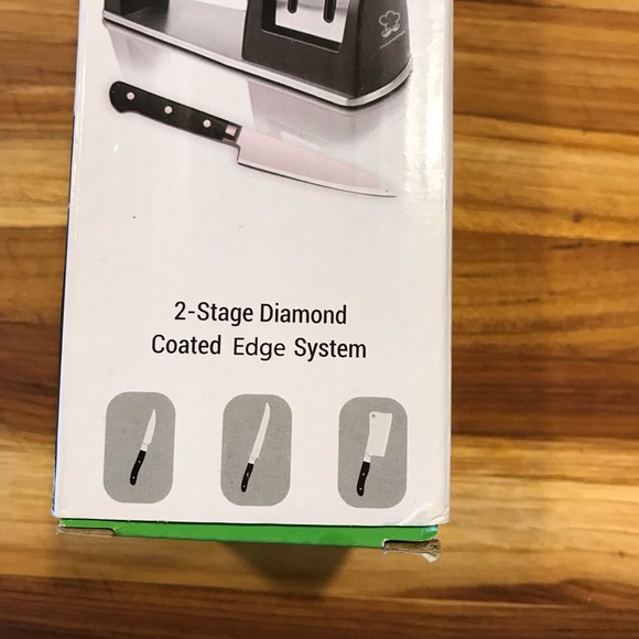 SENZU Sharpener for Knives 2-Stage Diamond Coated Edge System NEW in Box - Picture 6 of 10